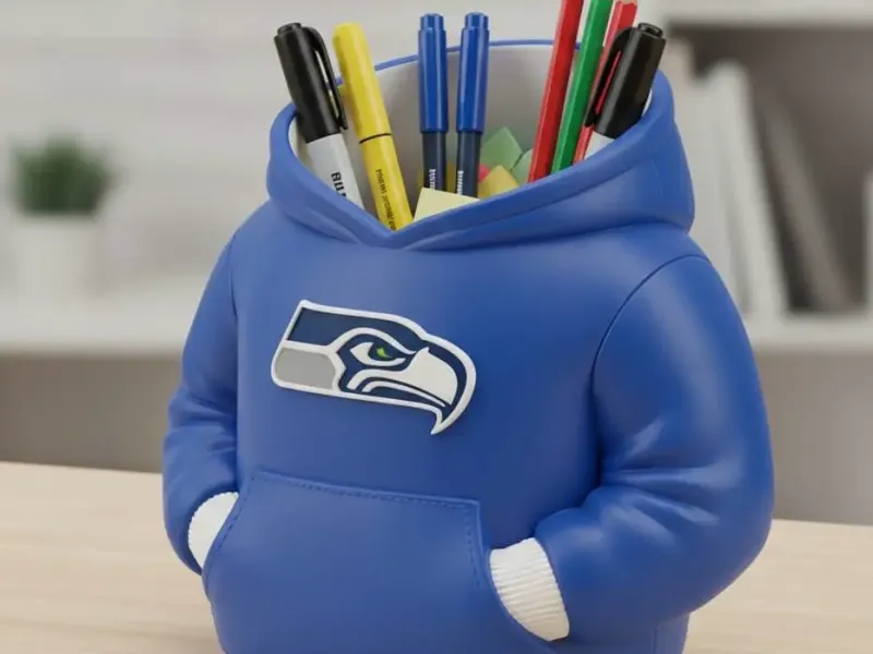 SEATTLE SEAHAWKS PEN HOLDER