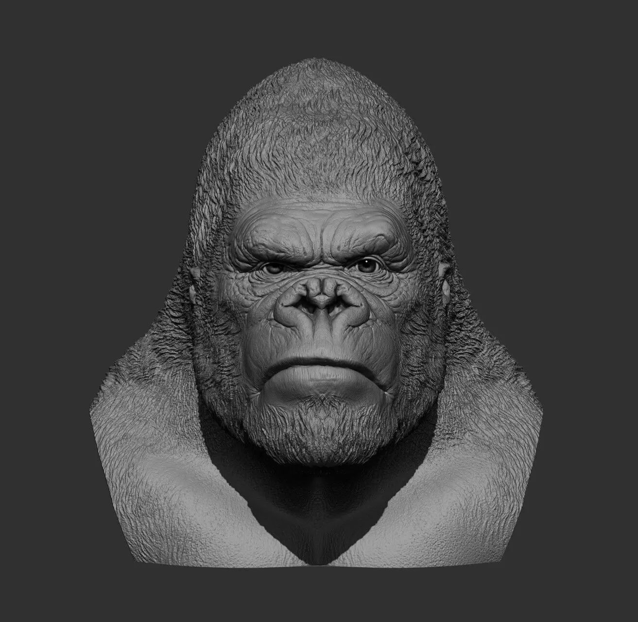 King Kong' bust | 3D models download | Creality Cloud