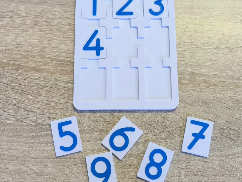 EDUCATIONAL COUNTING TOY – NUMBER PUZZLE 2