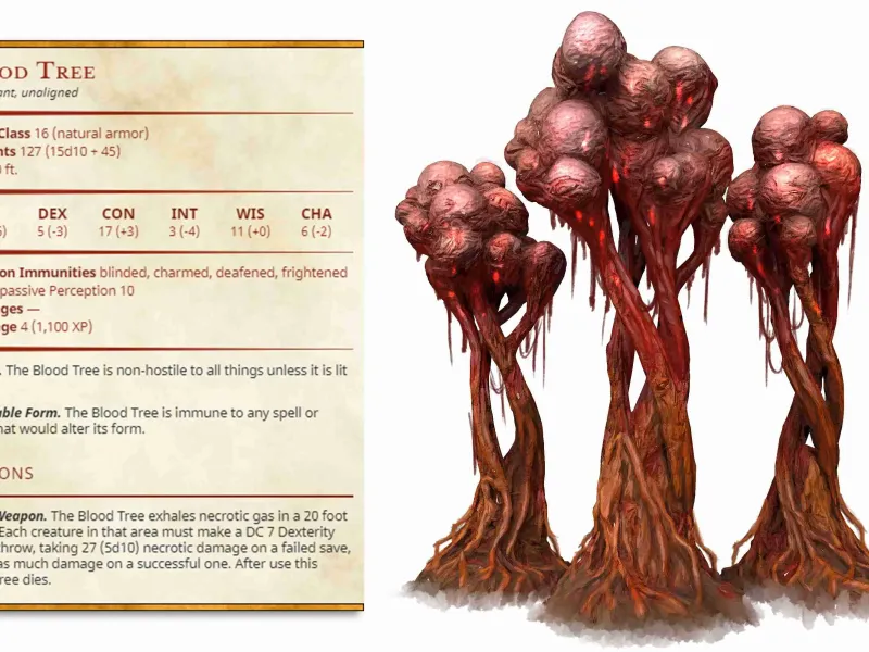 Corrupted Trees- The Mists of Change-Presupported - Illustra