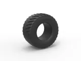 Pulling truck tire 1 Scale 1:10-0