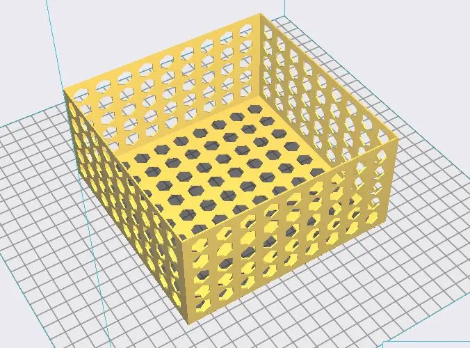 flower dropping box for dron