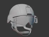 Vantage MK1 Helmet 3D Printable Model-4