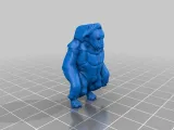 Hom, Mowga Diplomat, 28mm Miniature-1