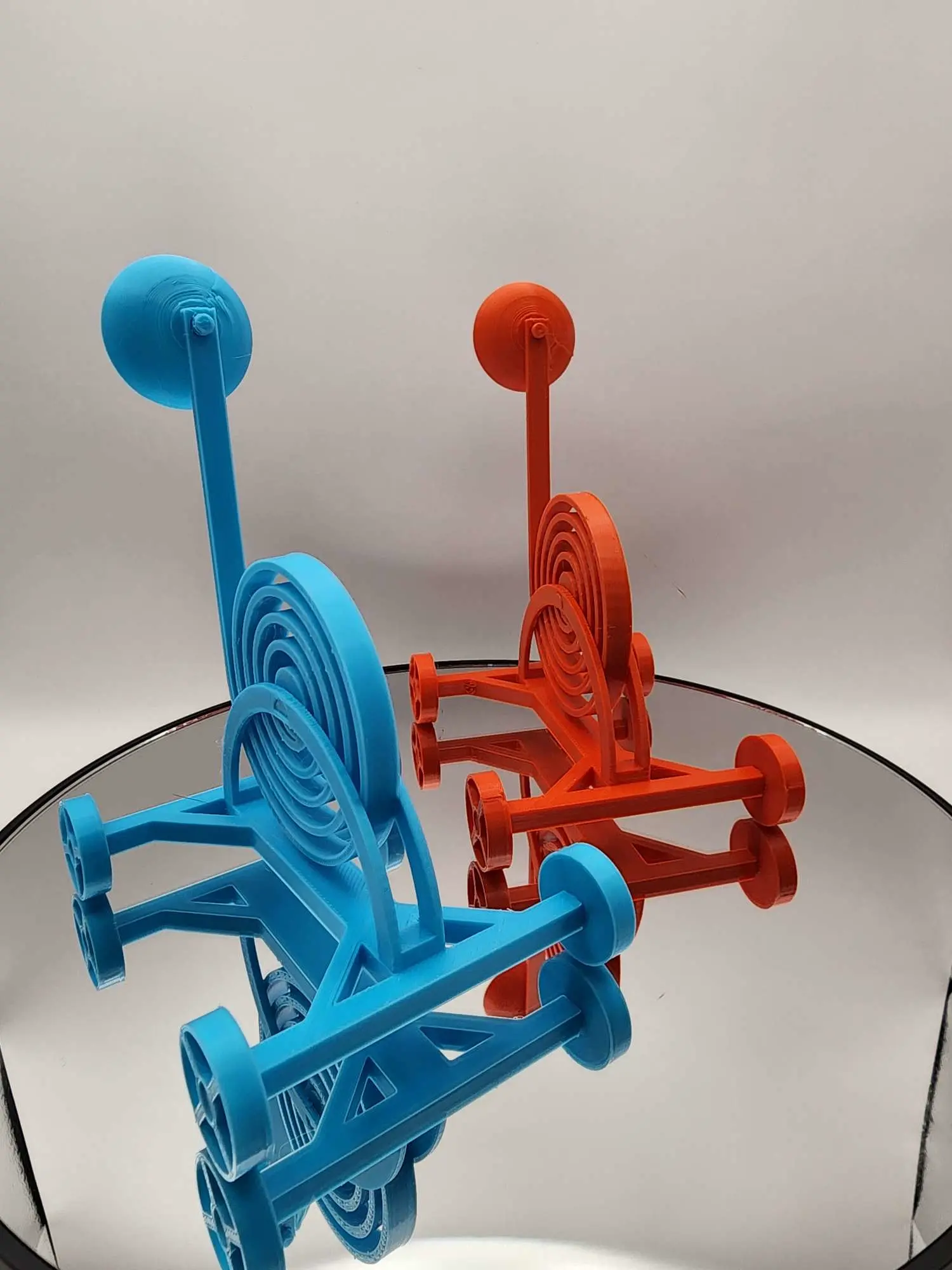 Torsion spring catapult 