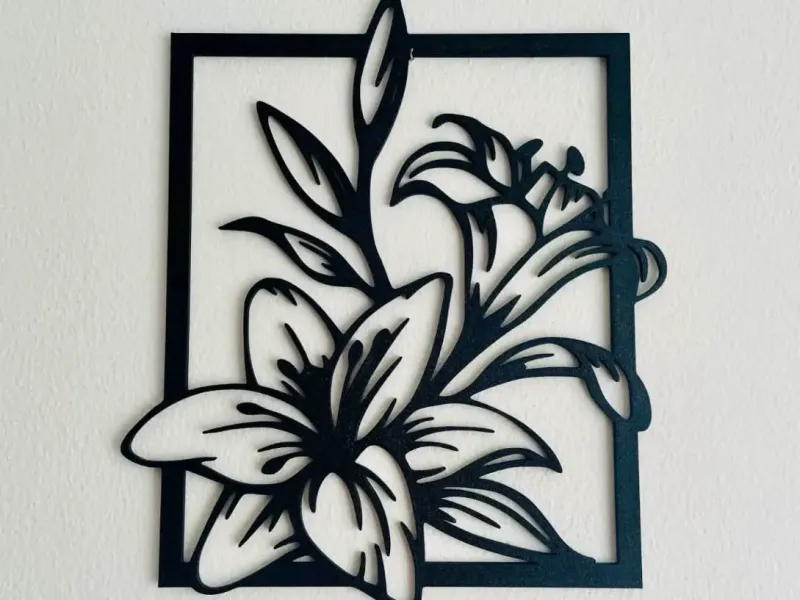 Lily Wall Art Decoration