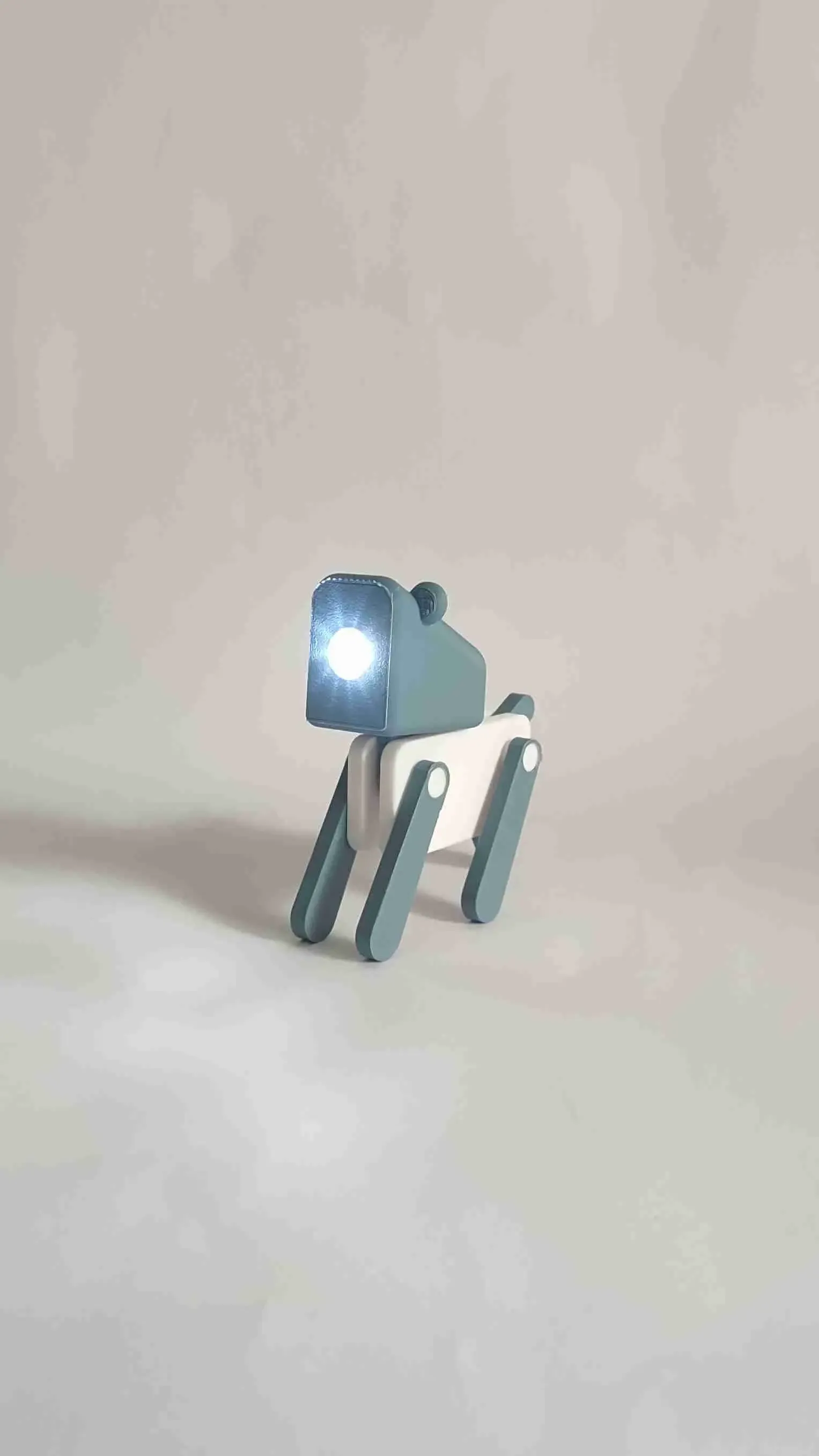 Mini Dog Lamp