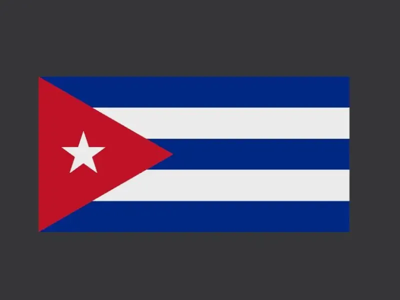 CU - Cuba decoration Flag