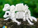 Flexy Skeleton Lizard No supports-3