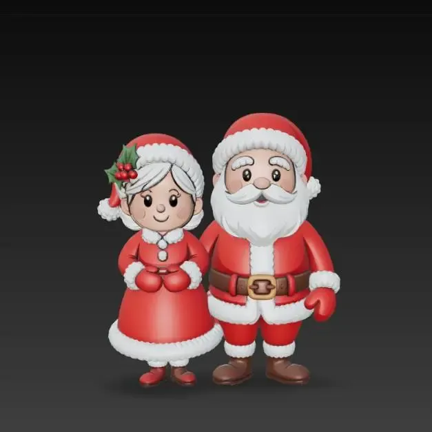 Santa and Mrs. Claus