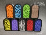 Exquisite Cover Portable Storage Box -Leaf vein pattern-3