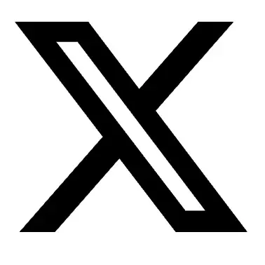 logo red social x (antiguo Twitter)
