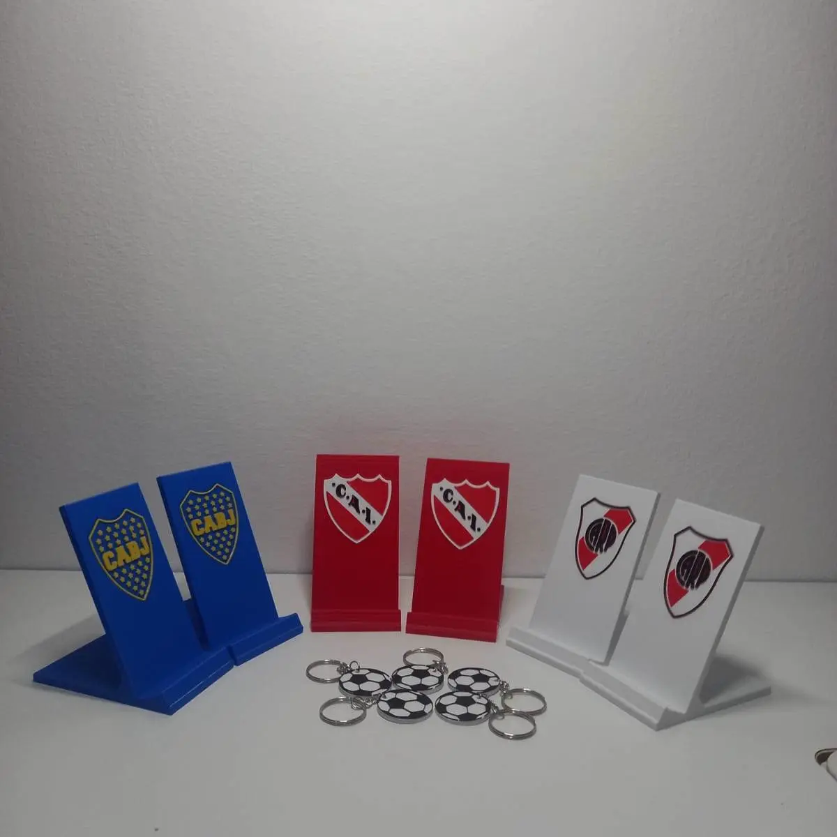 Kit de soportes para celular- Equipos de futbol argentinos