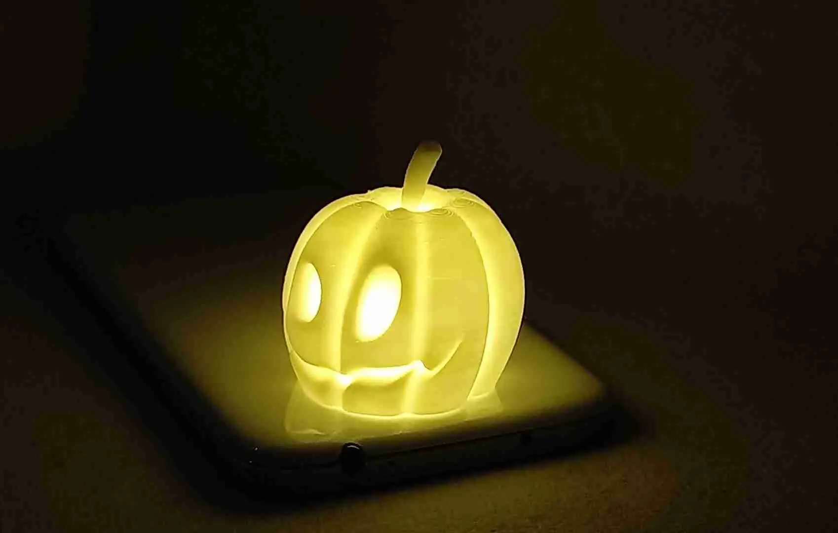 small Pumpkin lamp (Print in place No Supports)