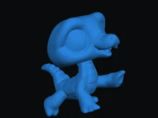 LPS Crocodile Toy Figure