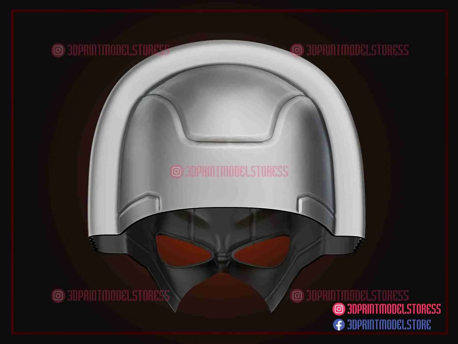 Capacete Peacemaker - Máscara de cosplay do filme Esquadrão Suicida