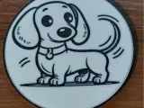 Dachshund Coaster-0