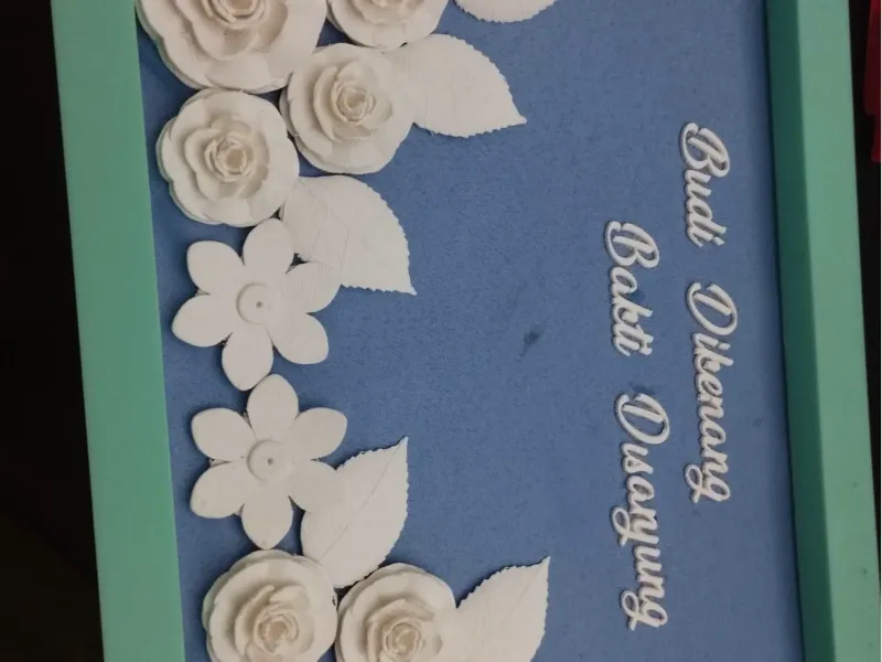 Rose Flower and Leaf Decoration Set