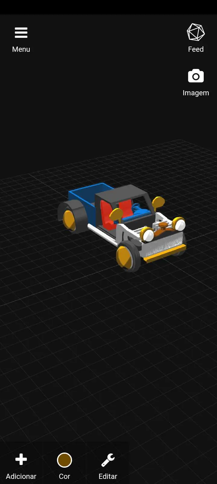 Carrello caldo con motore W16