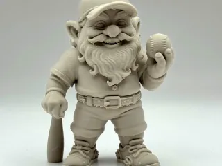 Baseball Garden Gnome