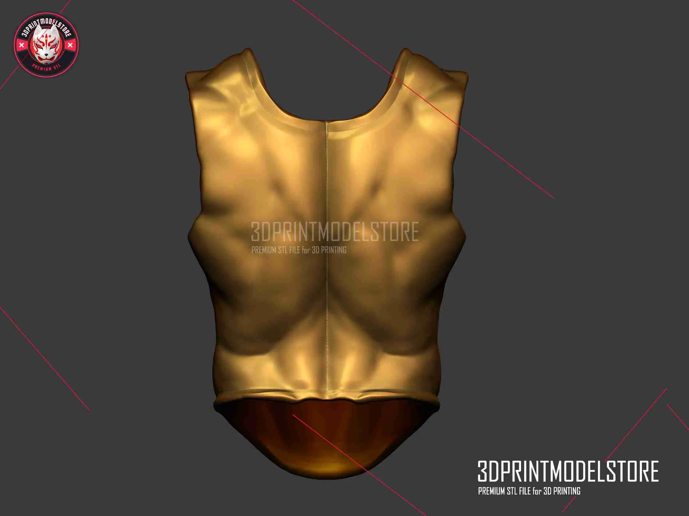 Roman Muscle Armor Body Chest Cosplay Costume Halloween