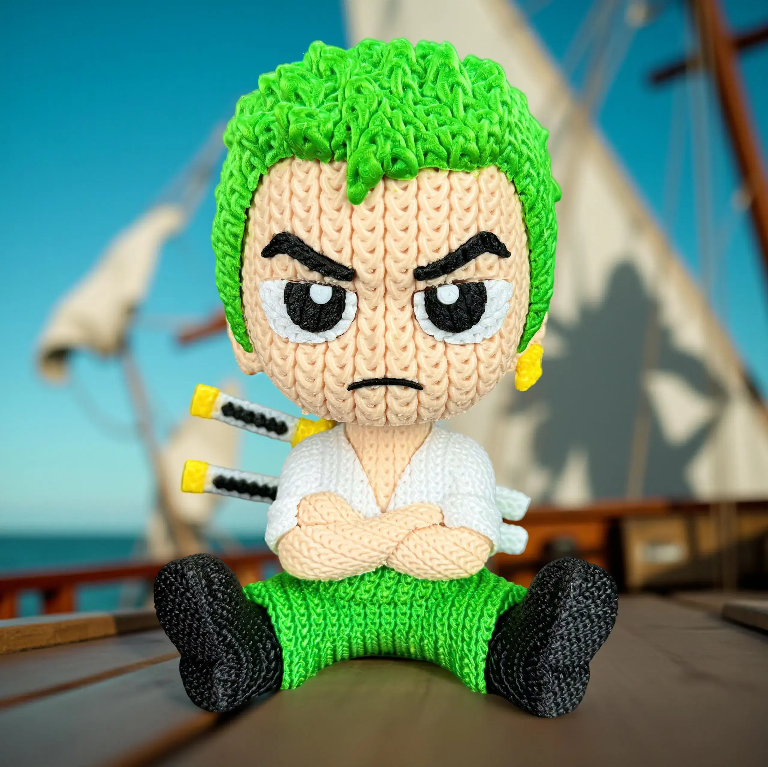 Zoro Crochet - Knitted - Multiparts