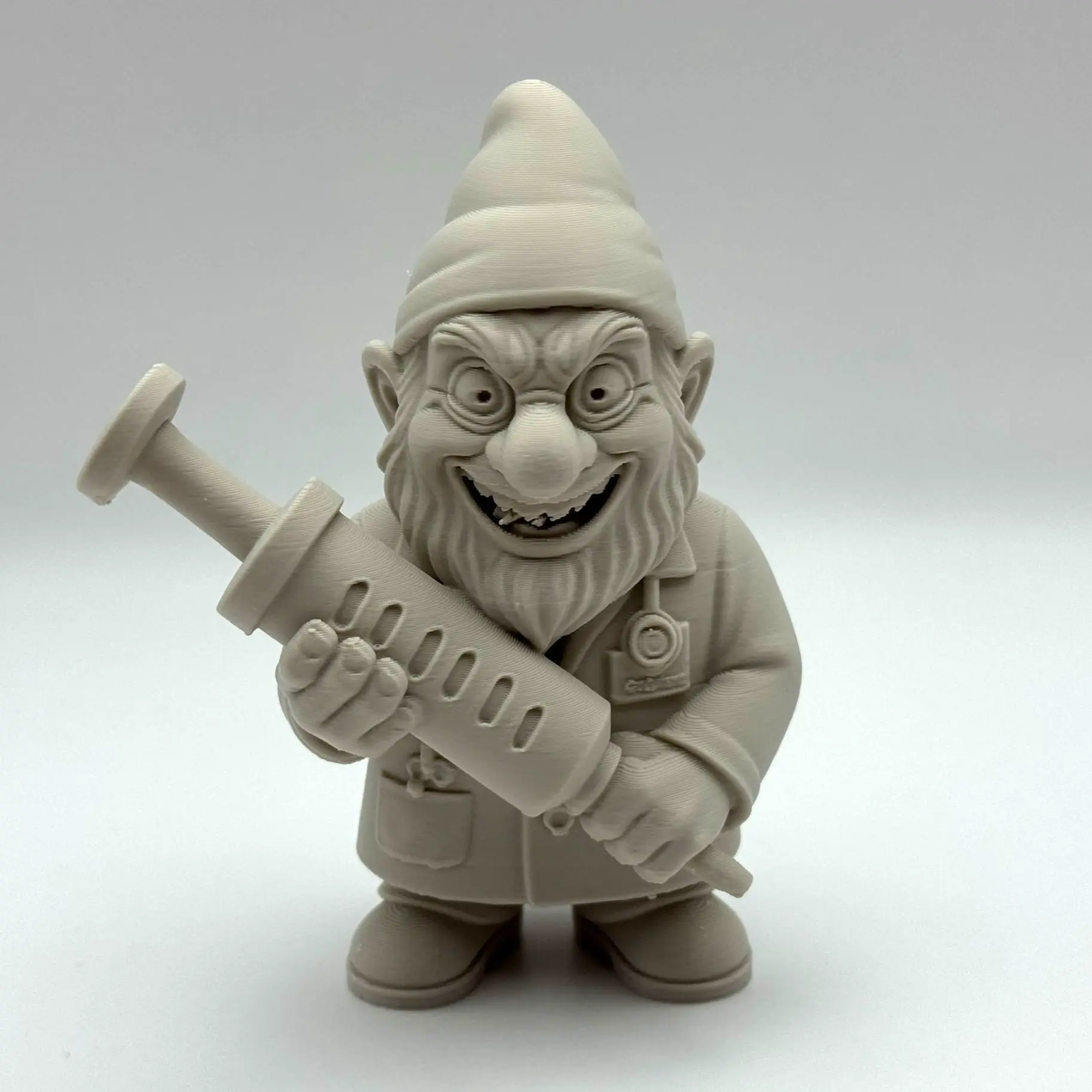 Mad Doctor Garden Gnome