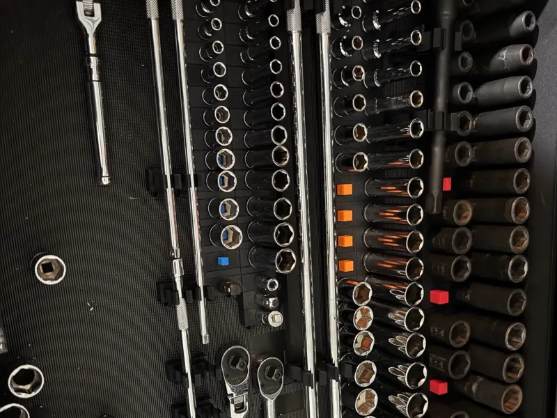 Modular Socket Organizers (1/4 - 3/8 - 1/2)