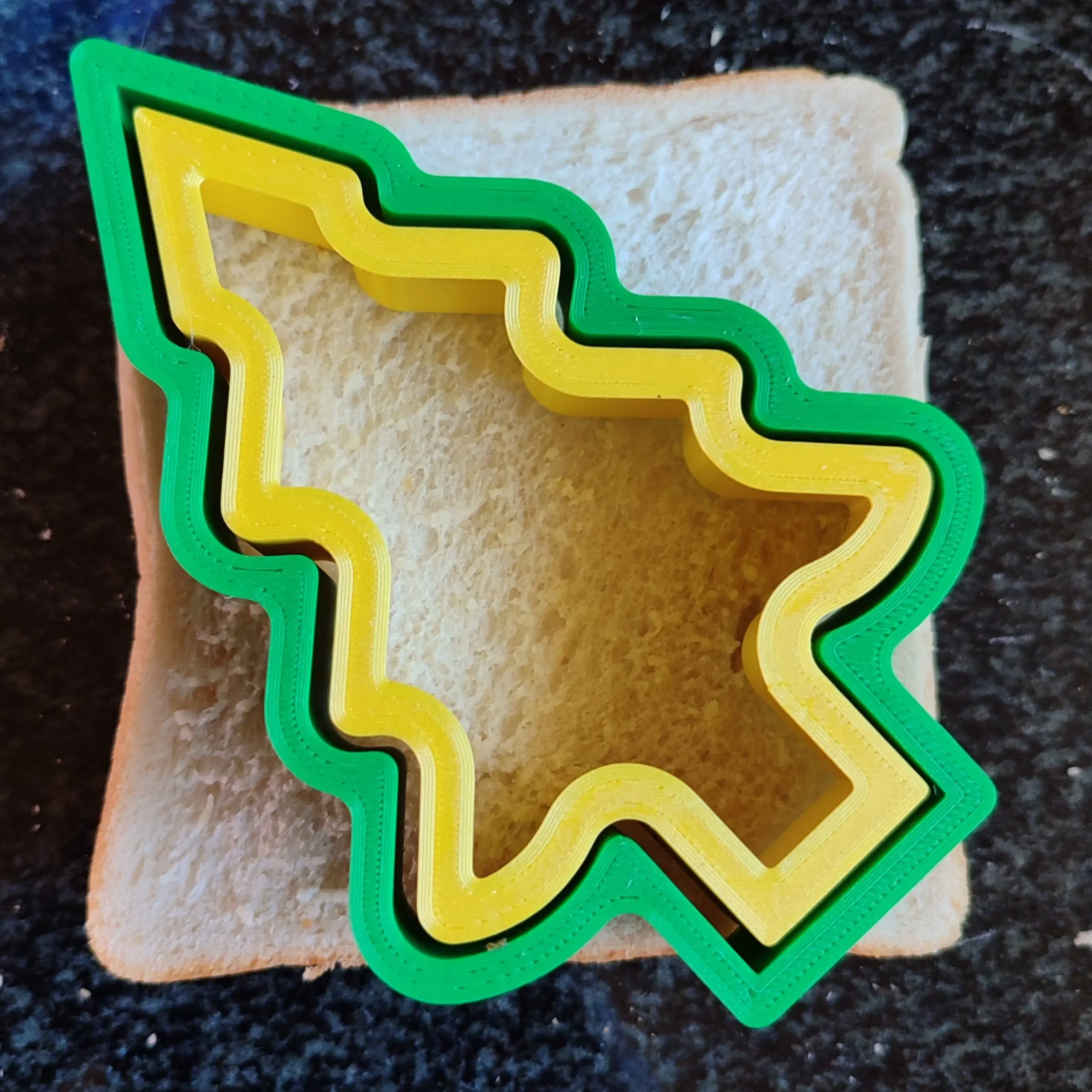 ÁRBOL DE NAVIDAD Pan/ Cortador y Sellador de Bocadillos/ Galletas