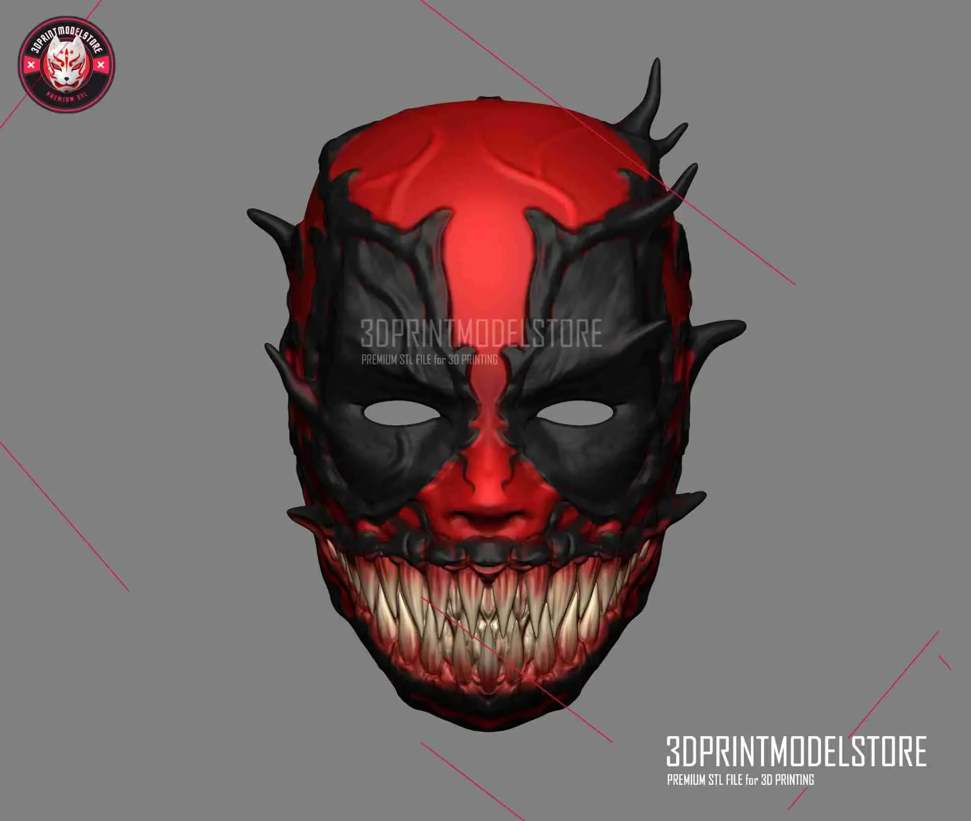 Deadpool Venom Mask Marvel Cosplay Halloween Costume