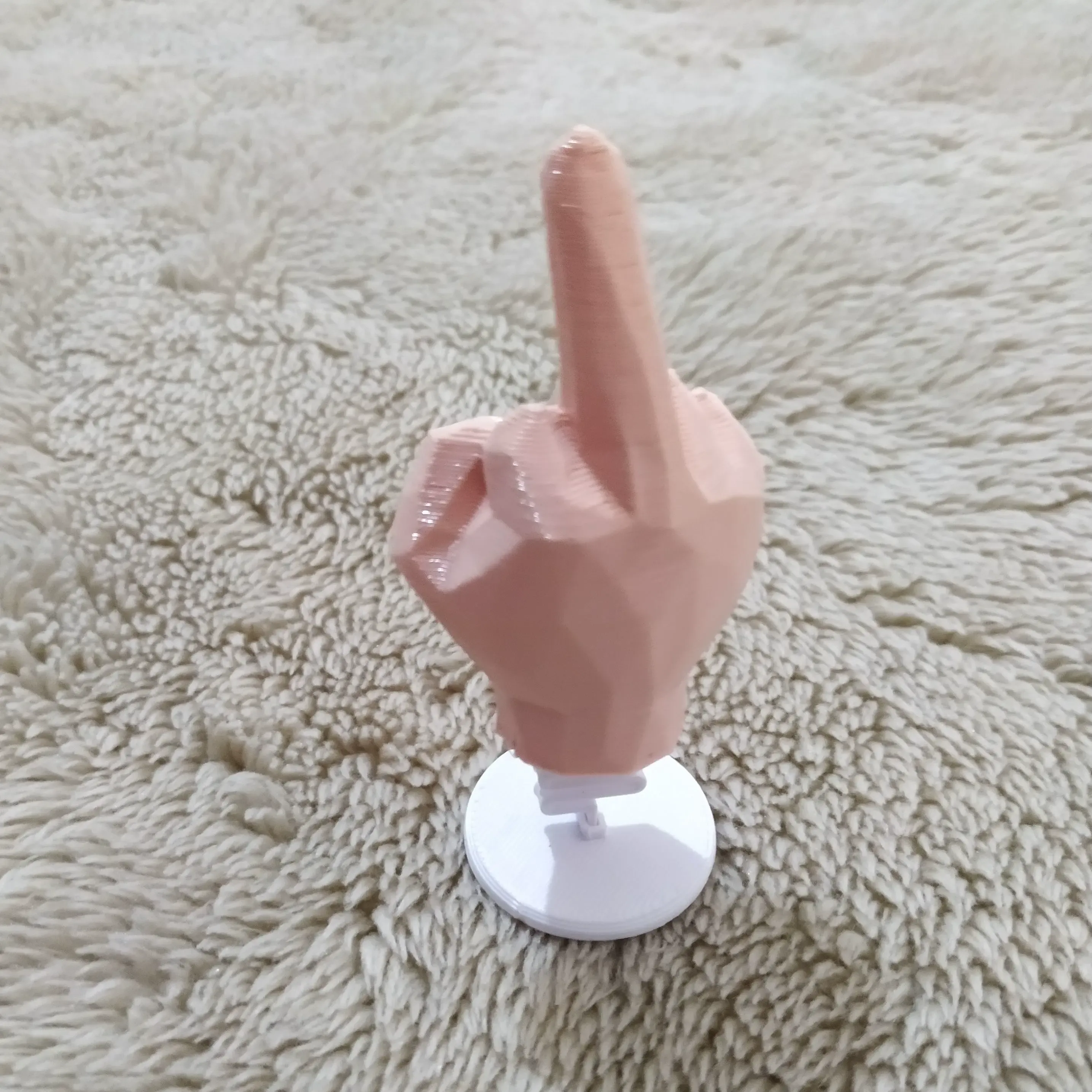 MIDDLE FINGER LOW POLY