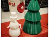 Árbol de Navidad sorpresa y muñeco de nieve #Sorpresa-2