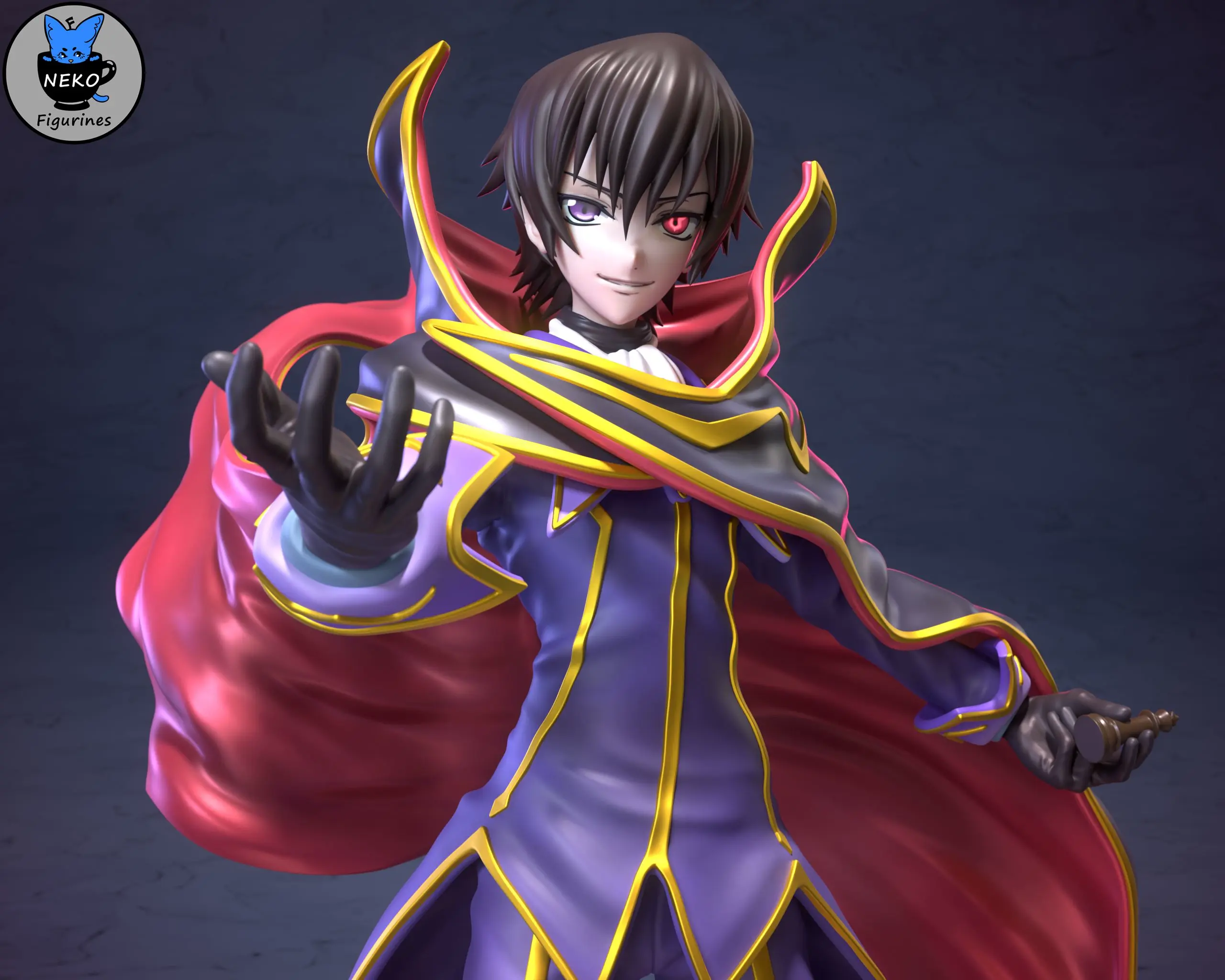 Lelouch e C.C - Figurina dell'anime CODE GEASS per la stampa 3D