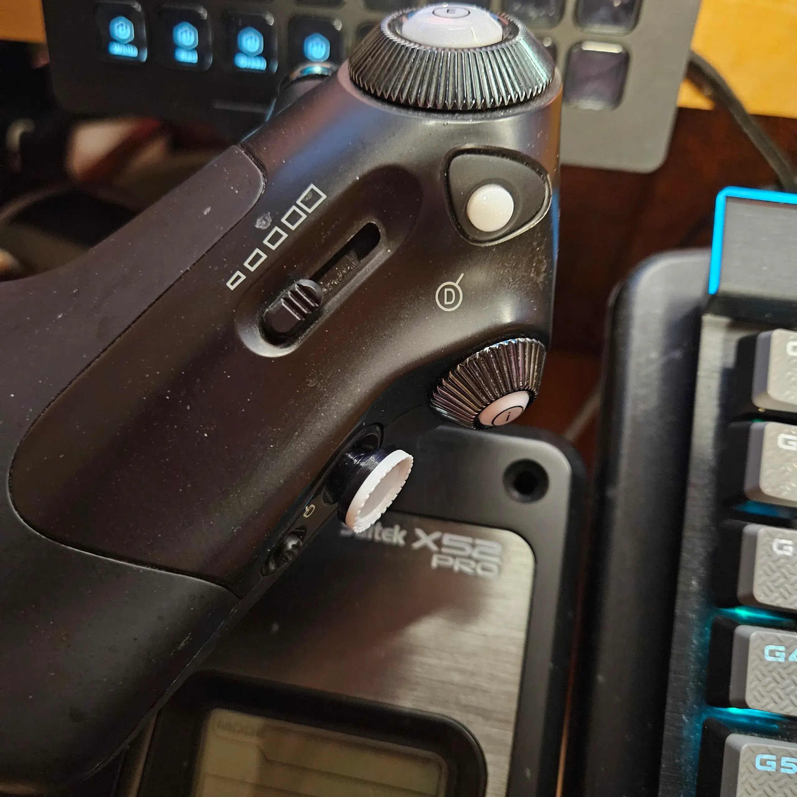 3D Printer Files | 3MF File | Saitek X52 Pro Throttle Mouse Mini-Stick ...