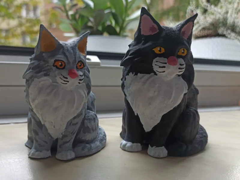 猫のフィギュア