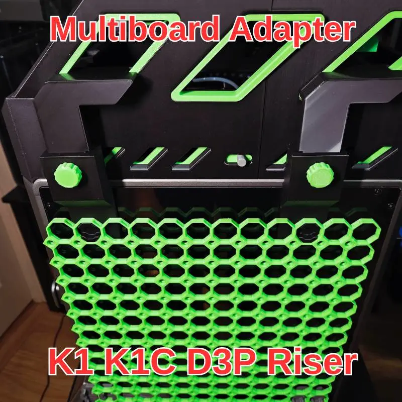 D3p Modular Riser 3D Printer Files | 3MF File | D3P Riser Multiboard adapter for K1 K1C ...