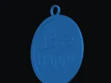 Be Happy Keychain-3