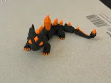 Flexi Crystal Dragon, Cute Articulated Dragon-1