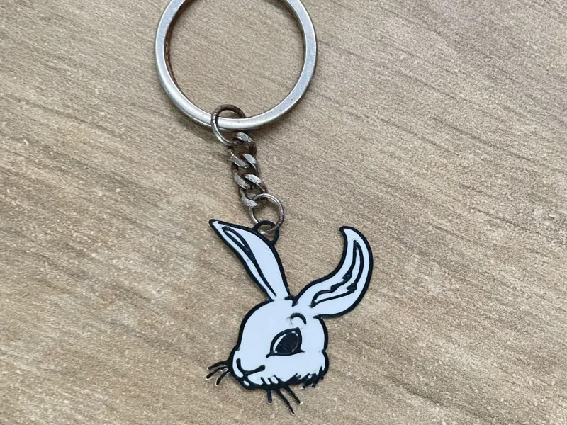 Llavero conejo