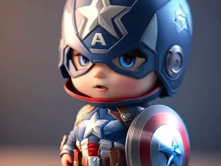 Baby Captain America