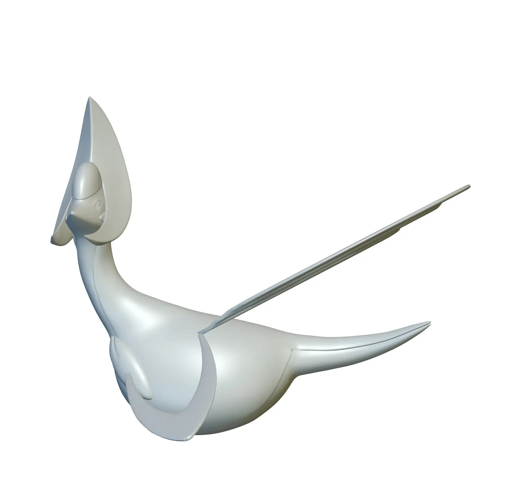 Pokemon Cresselia #488 - Ready for 3D Printing!