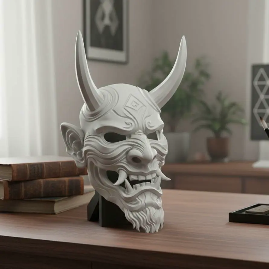 Japanese Oni Mask