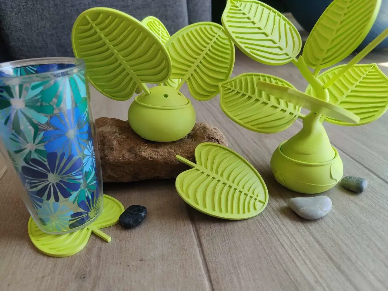 leaf coasters