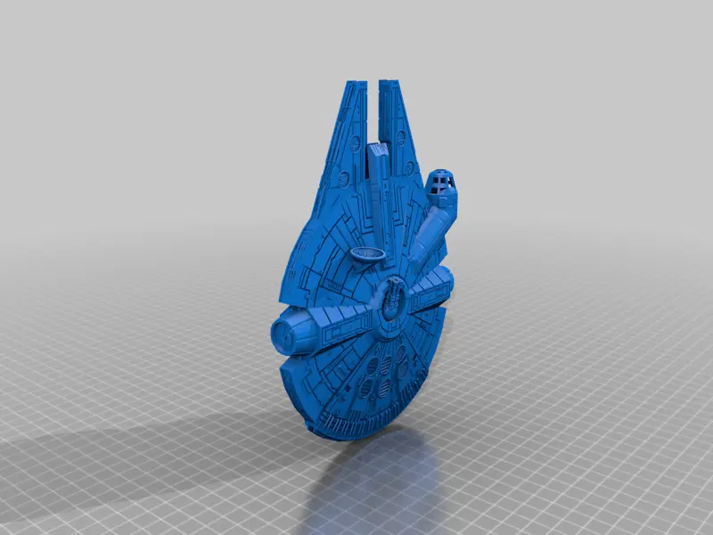 Millenium Falcon - Model by Andrew Askedall