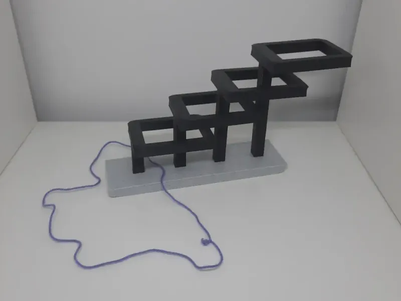Puzzle della scala ad anello