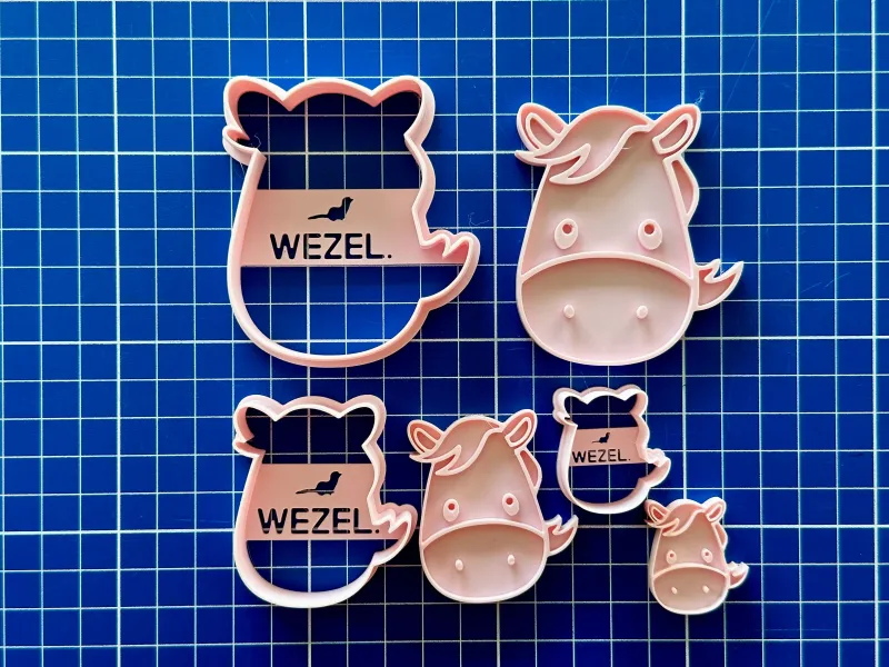 Farm Animals - Horse Head - Cookie Cutters (4 sizes)