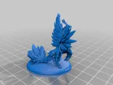 Peacock Griffin - Tabletop Miniature-3