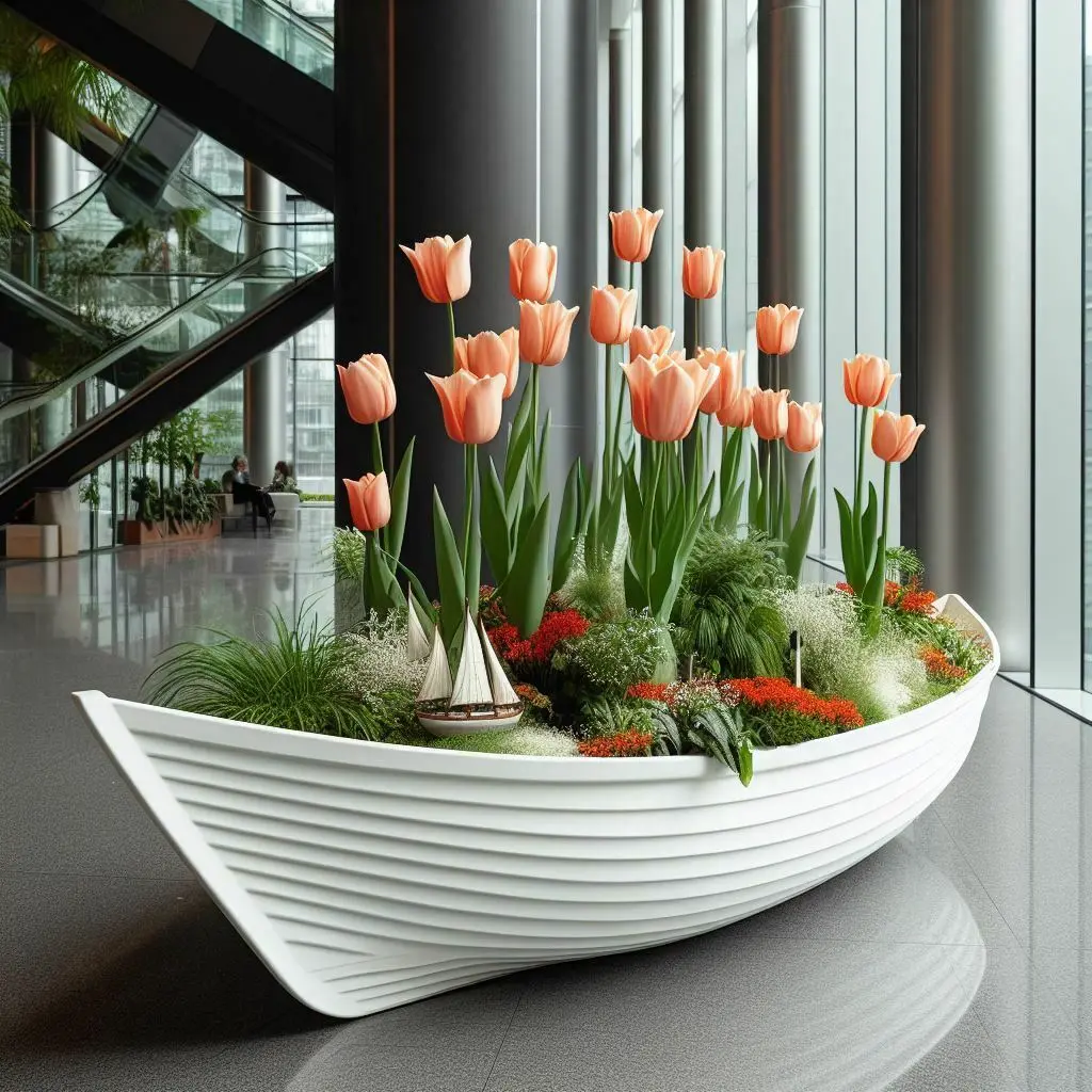 BOAT PLANTER