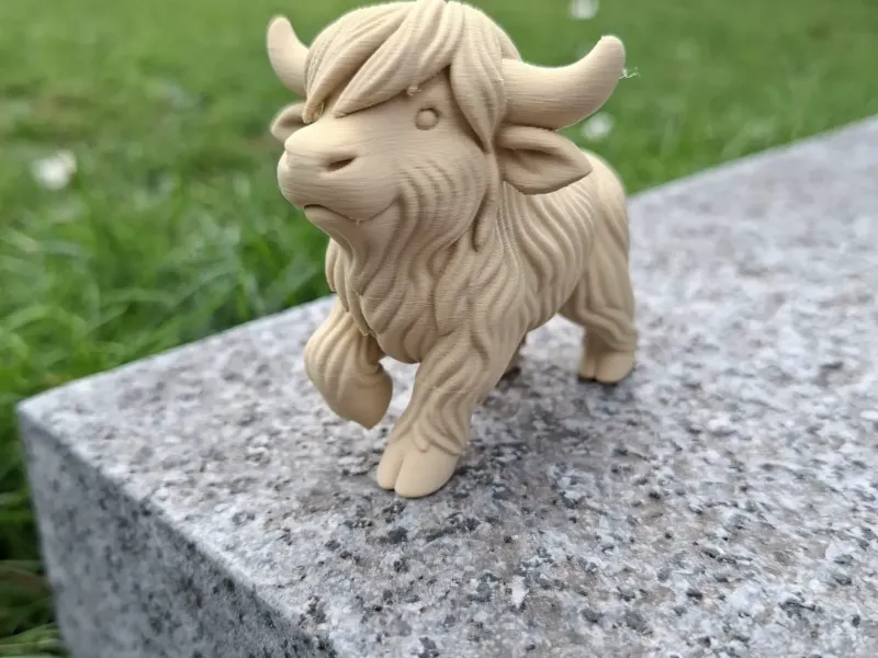 Vaca das Terras Altas Caminhando