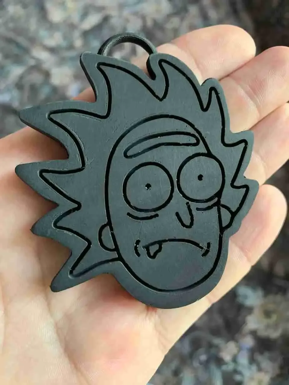RICK AND MORTY FRIENDSHIP KEYCHAINS